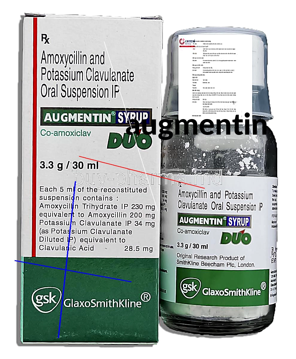 Antibiotique augmentin sans ordonnance